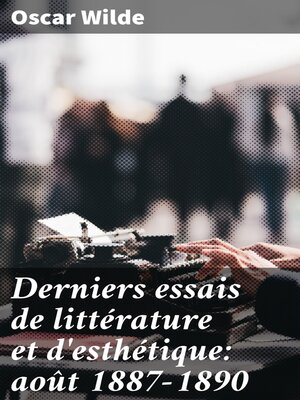 cover image of Derniers essais de littérature et d'esthétique
